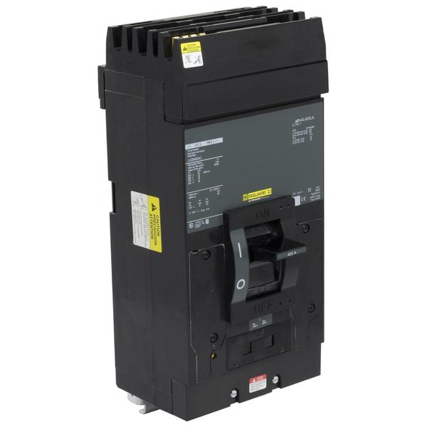 Molded Case Circuit Breaker, 400, 600VAC, 3 Pole, I-Line Mounting Style