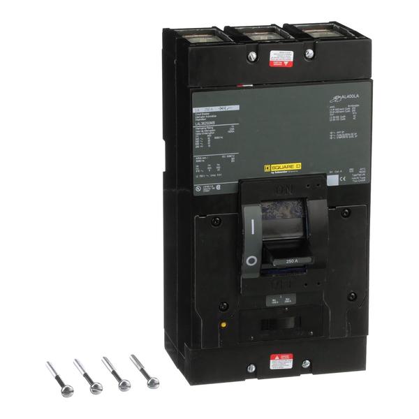 Molded Case Circuit Breaker, 250, 600VAC, 3 Pole, Unit Mount Mounting Style, LAL Series