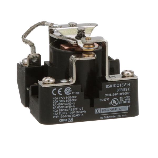 Relay, 600VAC Coil Volts, 1 NO/1 NC; SPDT