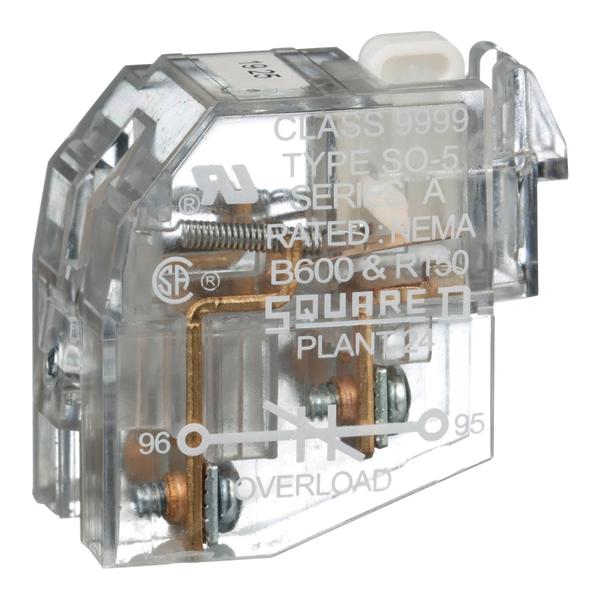 Overload Relay Auxiliary Contact