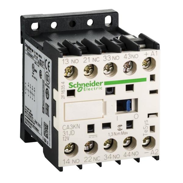 Control Relay 600Vac 10Amp Iec +Options