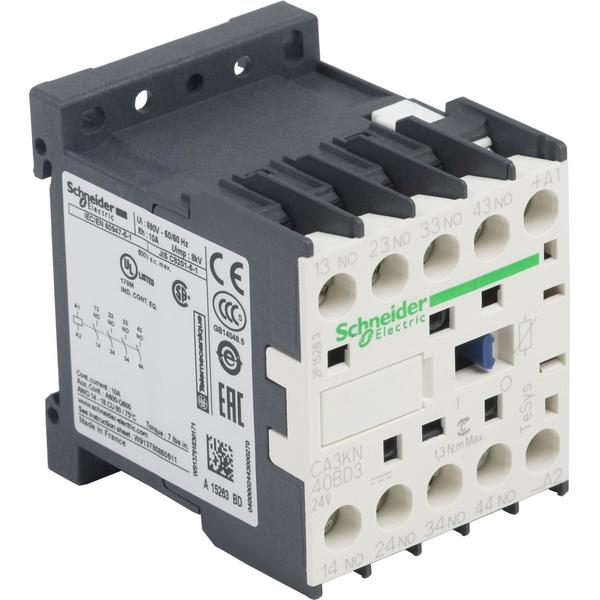 Control Relay 600Vac 10Amp Iec +Options