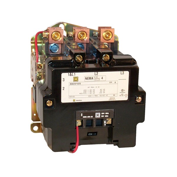 600VAC Non-Reversing Contactor 2P 135A NEMA 4