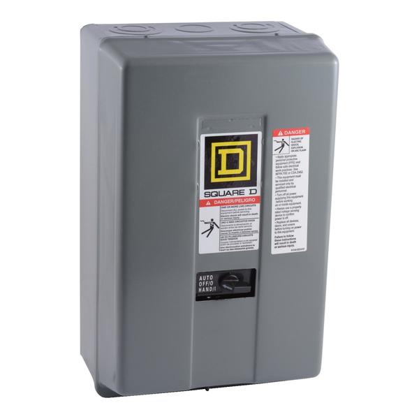 600VAC Electrically Held Lighting Contactor 10P 30A