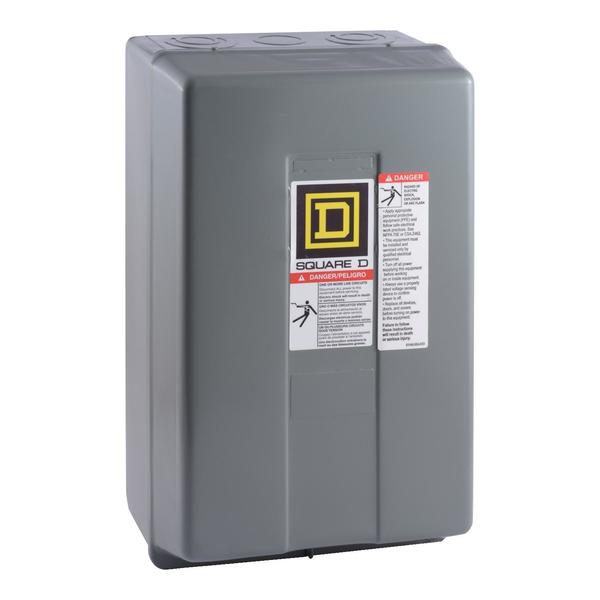 600VAC Electrically Held Lighting Contactor 10P 30A