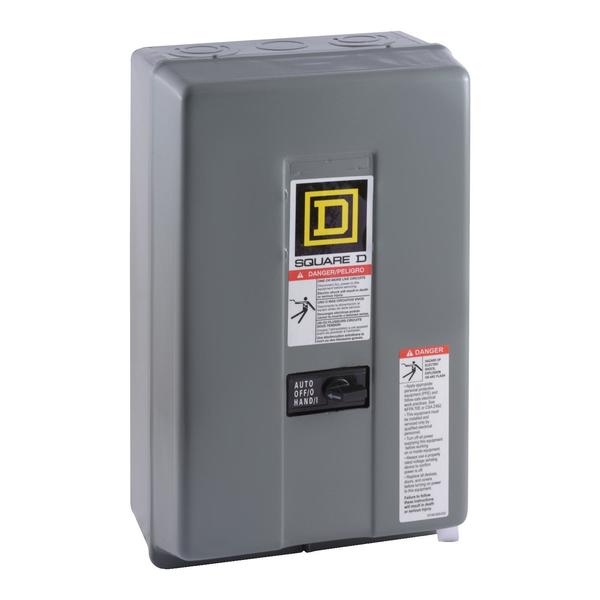 600VAC Mechanically Held Lighting Contactor 8P 30A