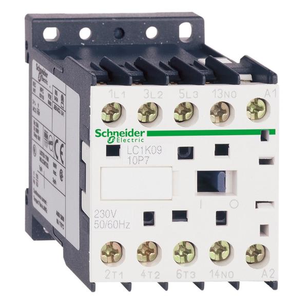 IEC Magnetic Contactor, 3 Poles, 230 V AC, 9 A