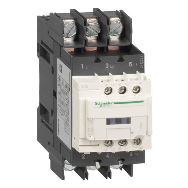 IEC Magnetic Contactor, 3 Poles, 24 V AC, 65 A
