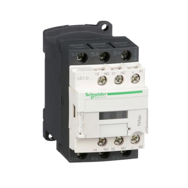 IEC Magnetic Contactor, 3 Poles, 110 V DC, 12 A