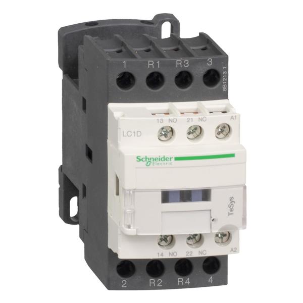 IEC Magnetic Contactor, 4 Poles, 24 V AC, 18 A