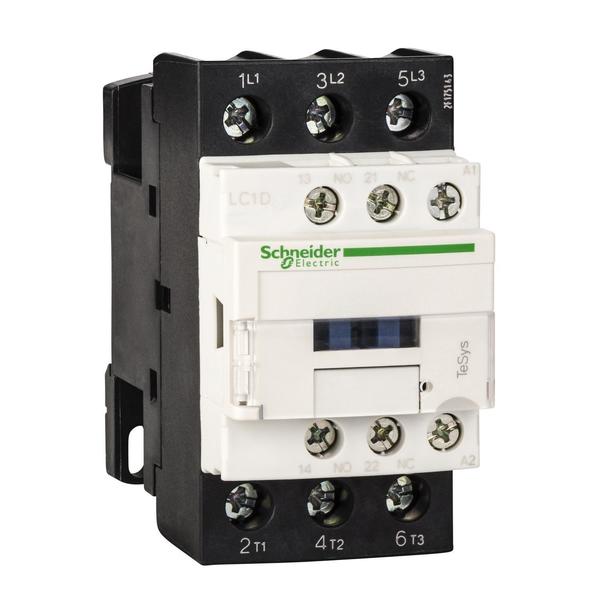 IEC Magnetic Contactor, 3 Poles, 120 V AC, 38 A