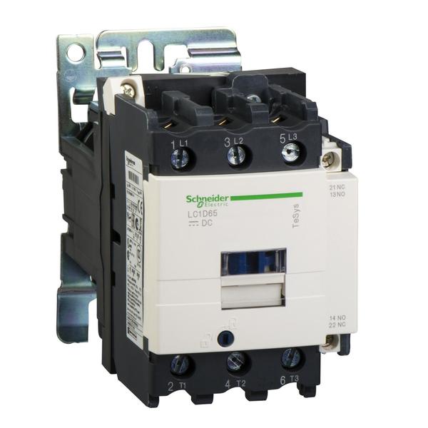 IEC Magnetic Contactor, 3 Poles, 24 V DC, 80 A
