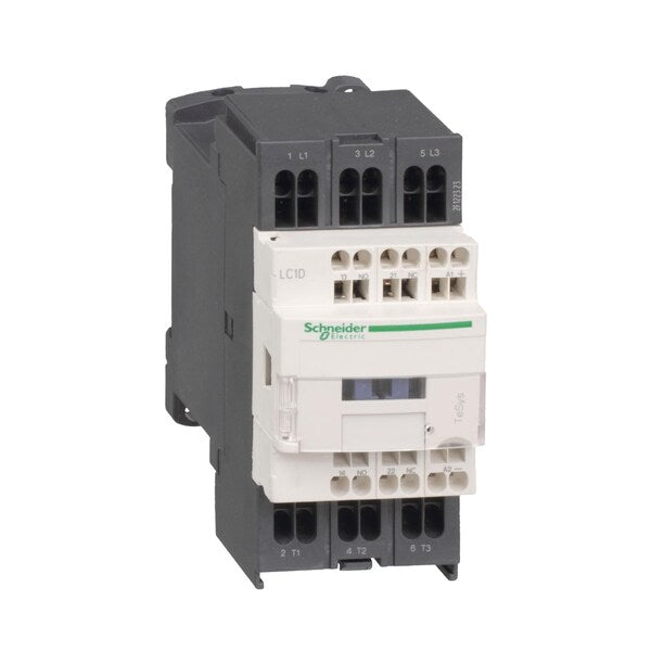 IEC Magnetic Contactor, 3 Poles, 120 V AC, 9 A