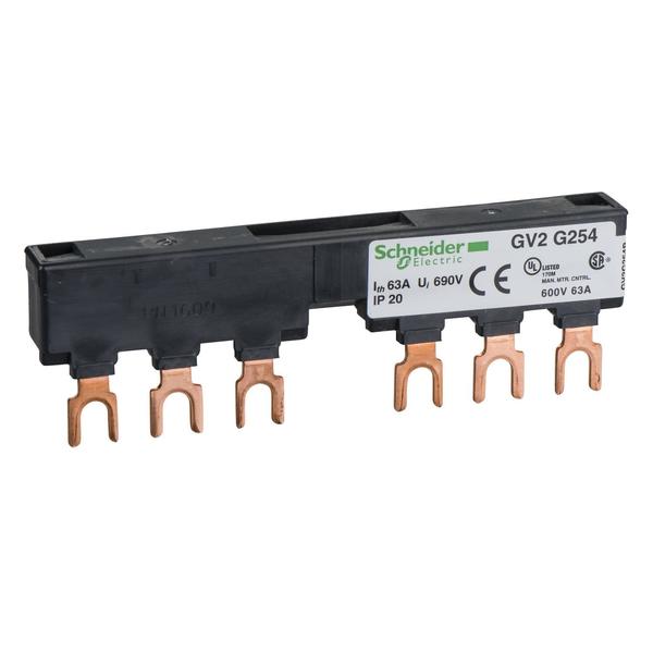 Manual Starter Busbar 600Vac 63Amp Iec