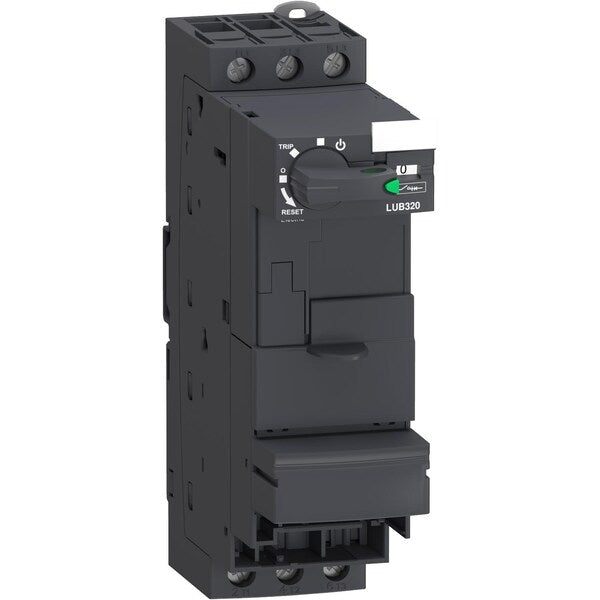 32A Self Protstr W/Cntrl Terms, 24V AC/DC; 48 to 72V AC/DC; 110 to 240V AC; 110 to 220V DC, 3 Poles