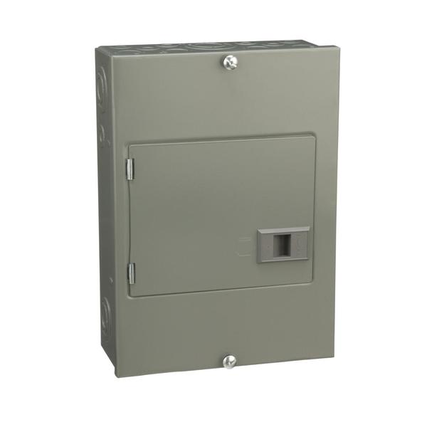 Load Center, 8 Spaces, 100 Amps, 240V, QO Circuit Breaker Type