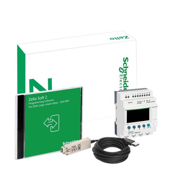 Zelio Sr2Pack Compact 12 Io 24Vdc