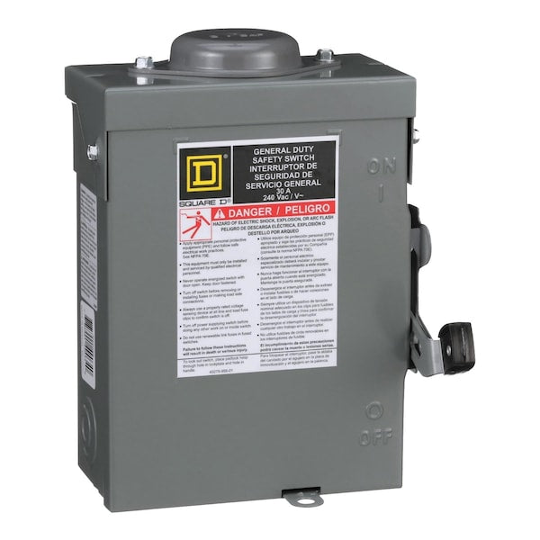 Gd Nonfused 2 Pole 30A Nema 3R Unit Pack
