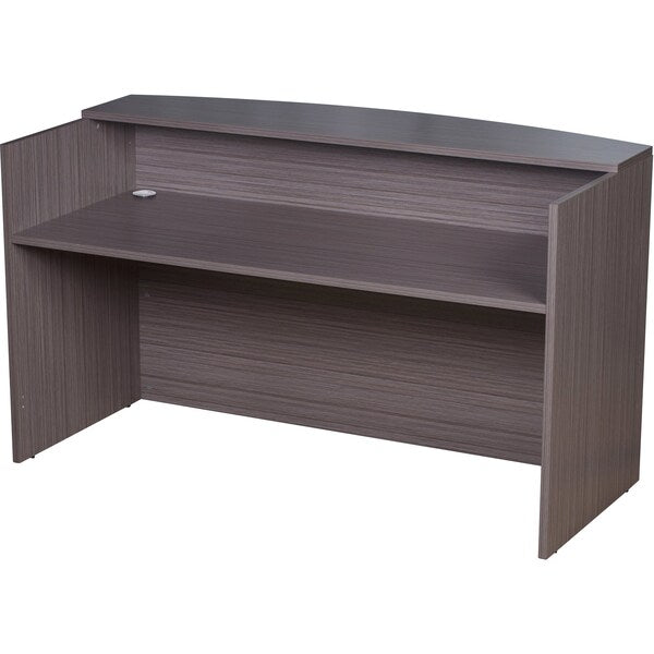 Reception Desk, Driftwood Base, Driftwood Frame, Driftwood