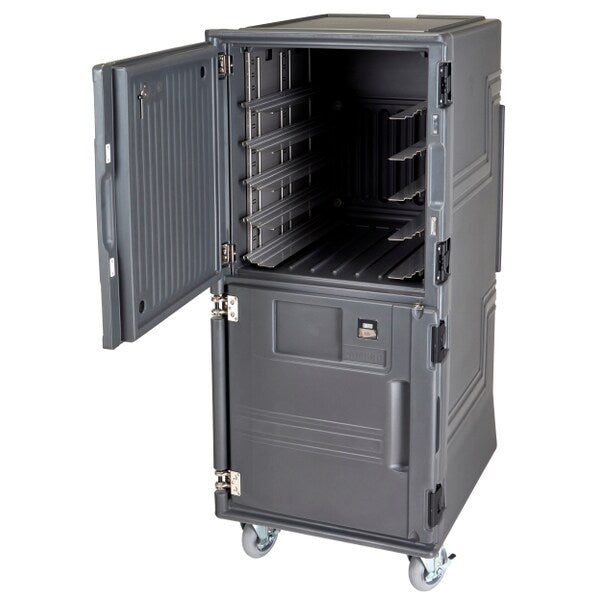 Food Transport Cart, Charcoal Gray