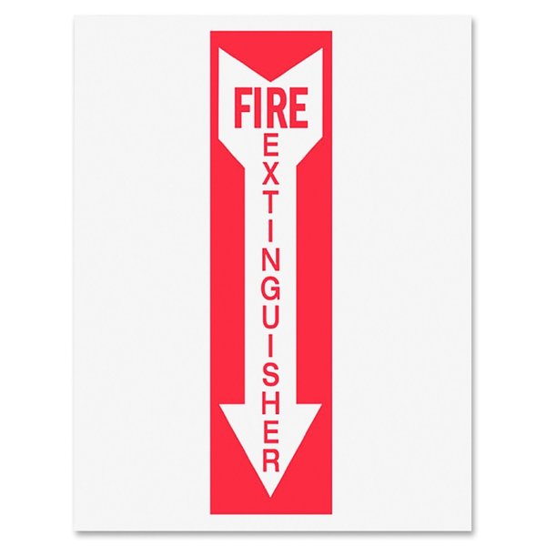 Sign Inserts, Fire Extinguisher, PK6