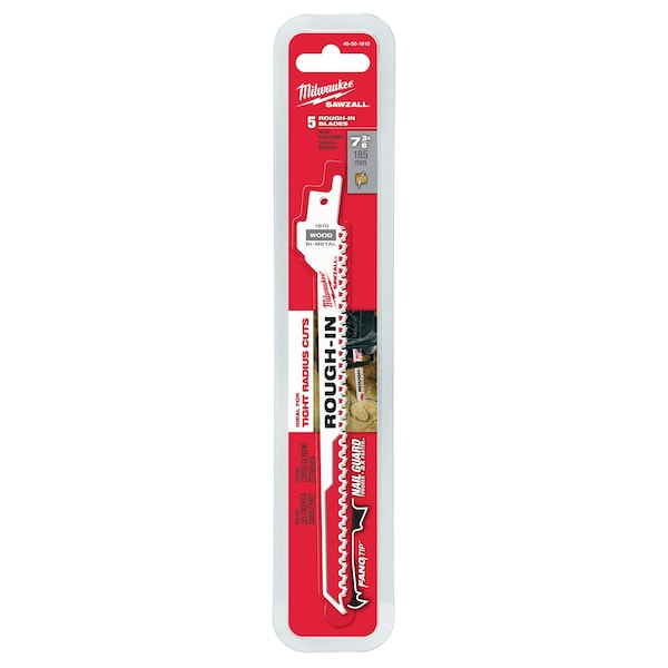 SAWZALL Rough-In Blade - 5 PK