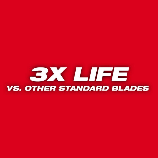 4 in 24 TPI SAWZALL Blades, 5 Pack