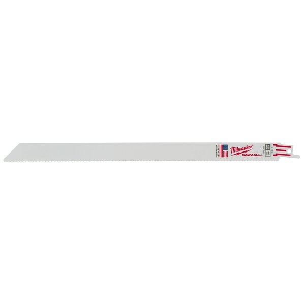 12 in 18 TPI SAWZALL Blades, 5 Pack
