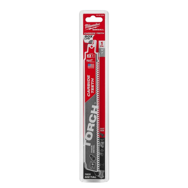 The TORCH w/CARBIDE TEETH 7T 9L 1PK