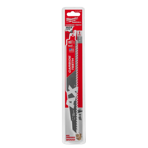 THE AX w/CARBIDE TEETH 5T 9L 1PK