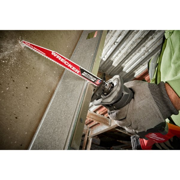 9 in. 6 TPI SAWZALL THE WRECKER with NITRUS CARBIDE Multi-Material Reciprocating Saw Blade (3 pk)