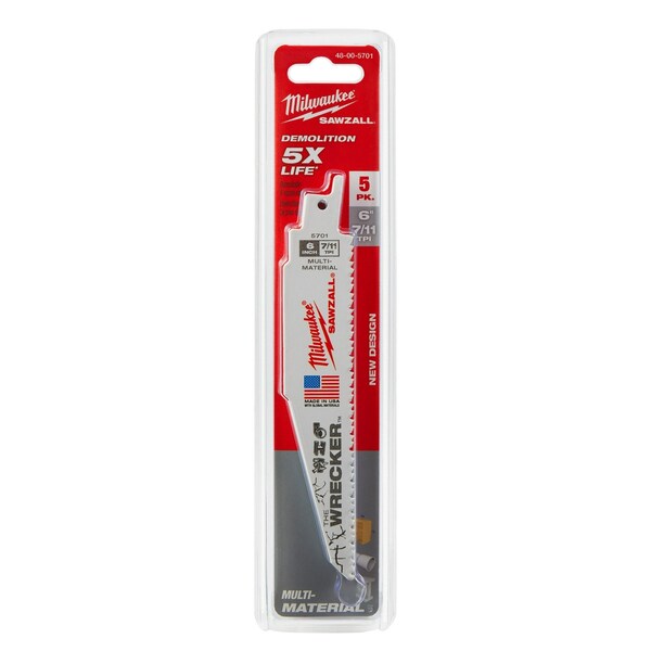 The WRECKER Multi-Material SAWZALL Blade 6