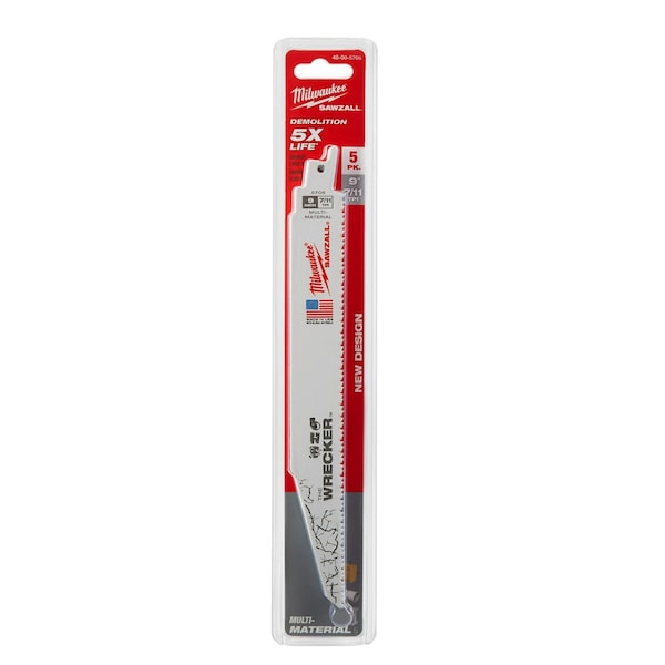The WRECKER Multi-Material SAWZALL Blade 9