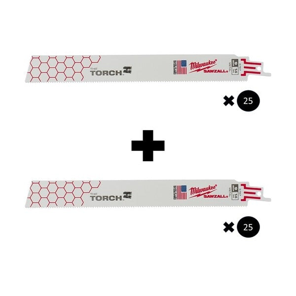 SAWZALL BL 14T 9LG, w/BL 14T 9LG 25PK