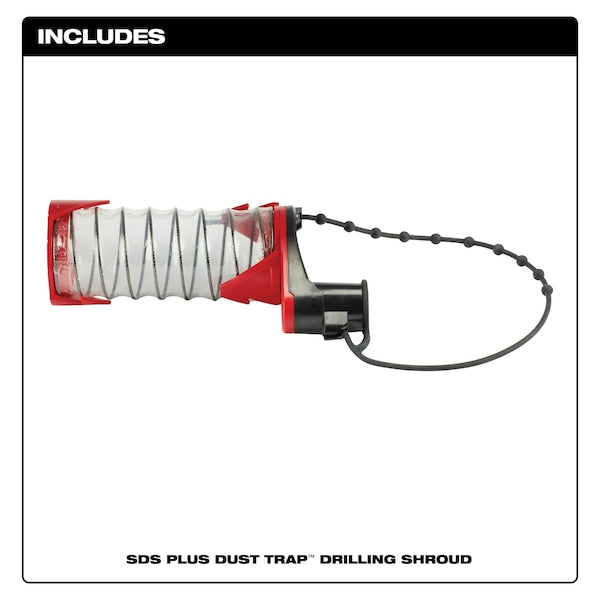 SDS+ DUST TRAP Drilling Shroud (Bulk 10)