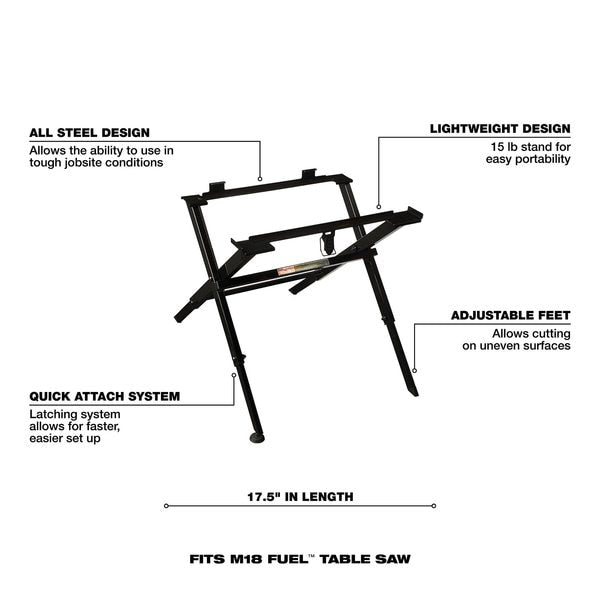 Folding Table Saw Stand
