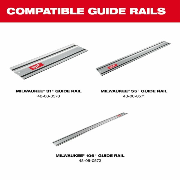Guide Rail Adapter for M18 FUEL 1/4 in. and 1/2 in. Routers