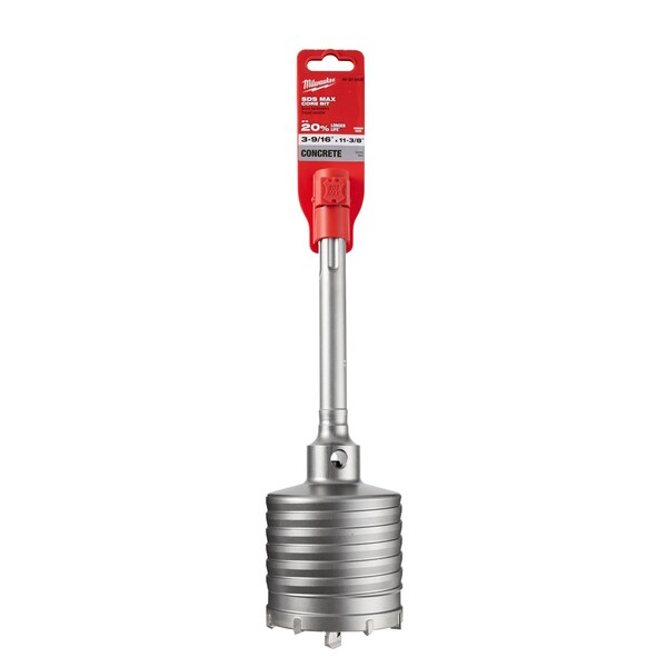 3-9/16 in. x 11-3/8 in. One Piece SDS-MAX Masonry Core Bit