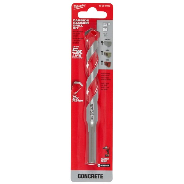 3/4 in. x 8 in. x 10 in. 4-Cutter MX4 SDS-Plus Rotary Hammer Drill Bit