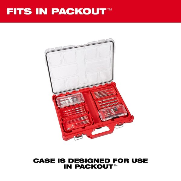 10 pc. SHOCKWAVE Impact Duty Carbide Hammer Drill Bit Set