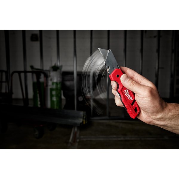 FASTBACK Folding Utility Knife with Blade Storage and 50 pc. Blades
