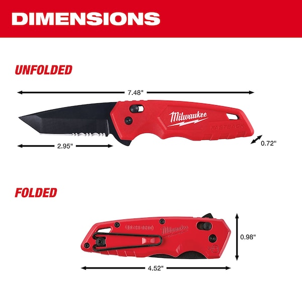 FASTBACK Spring Assisted Folding Knife