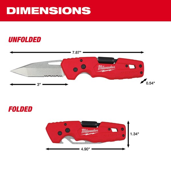 FASTBACK 5in1 Folding Knife