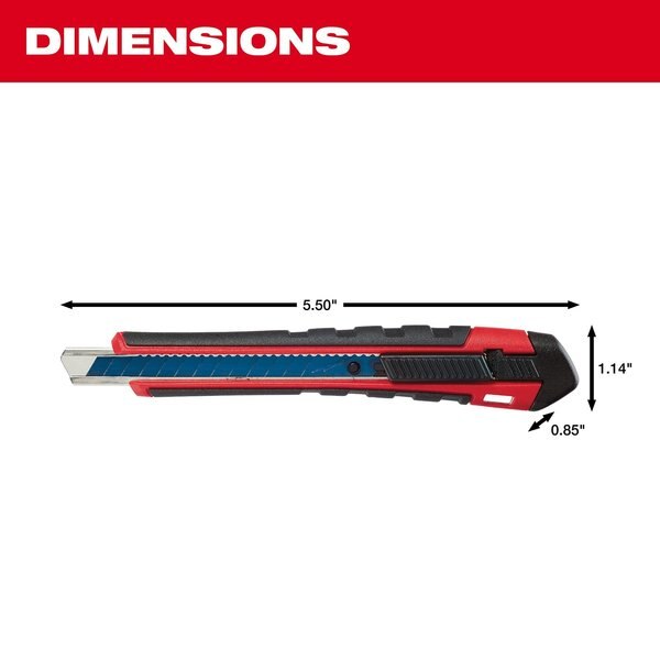 9mm Snap Off Knife w/Precision Cut Blade