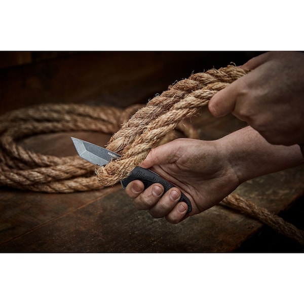 3â HARDLINE Serrated Blade Pocket Knife