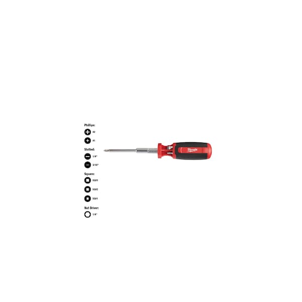 9-in-1 Square Drive Multi-bit Driver