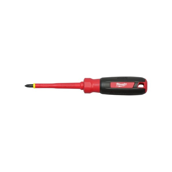 4 in. #2 Phillips 1000 Volt Insulated Screwdriver