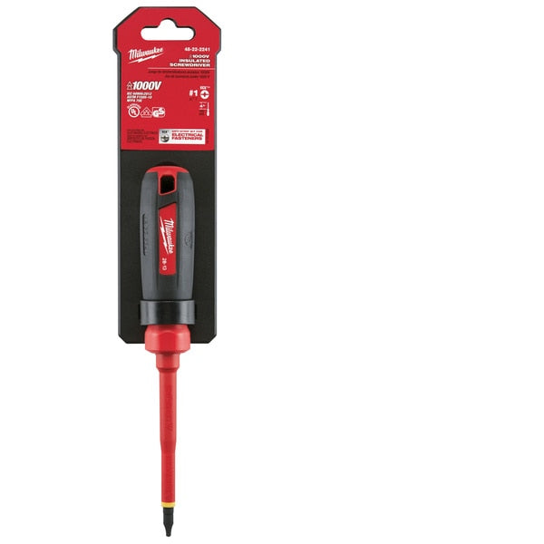 4 in. #1 ECX 1000 Volt Insulated Screwdriver