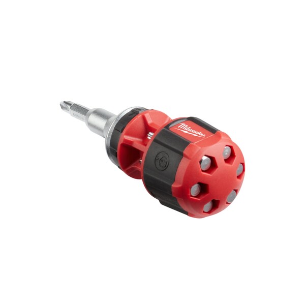 8-in-1 Compact Ratcheting Multi-bit Driver