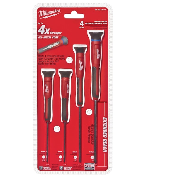 4 PC Precision Screwdriver Set